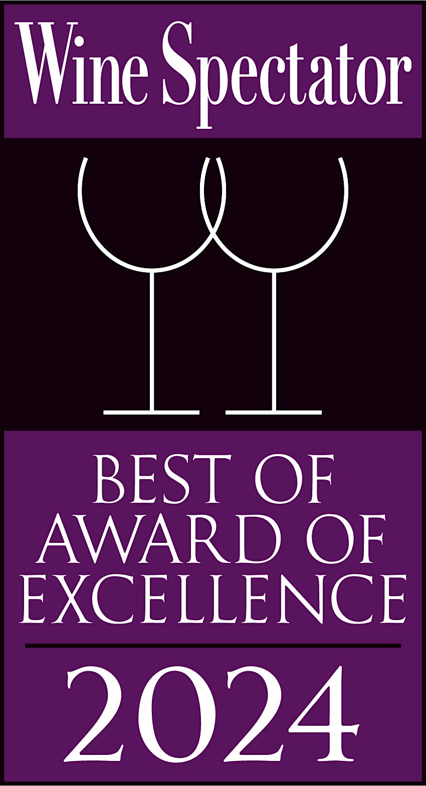 Wine Spectator Best of Award of Excellence